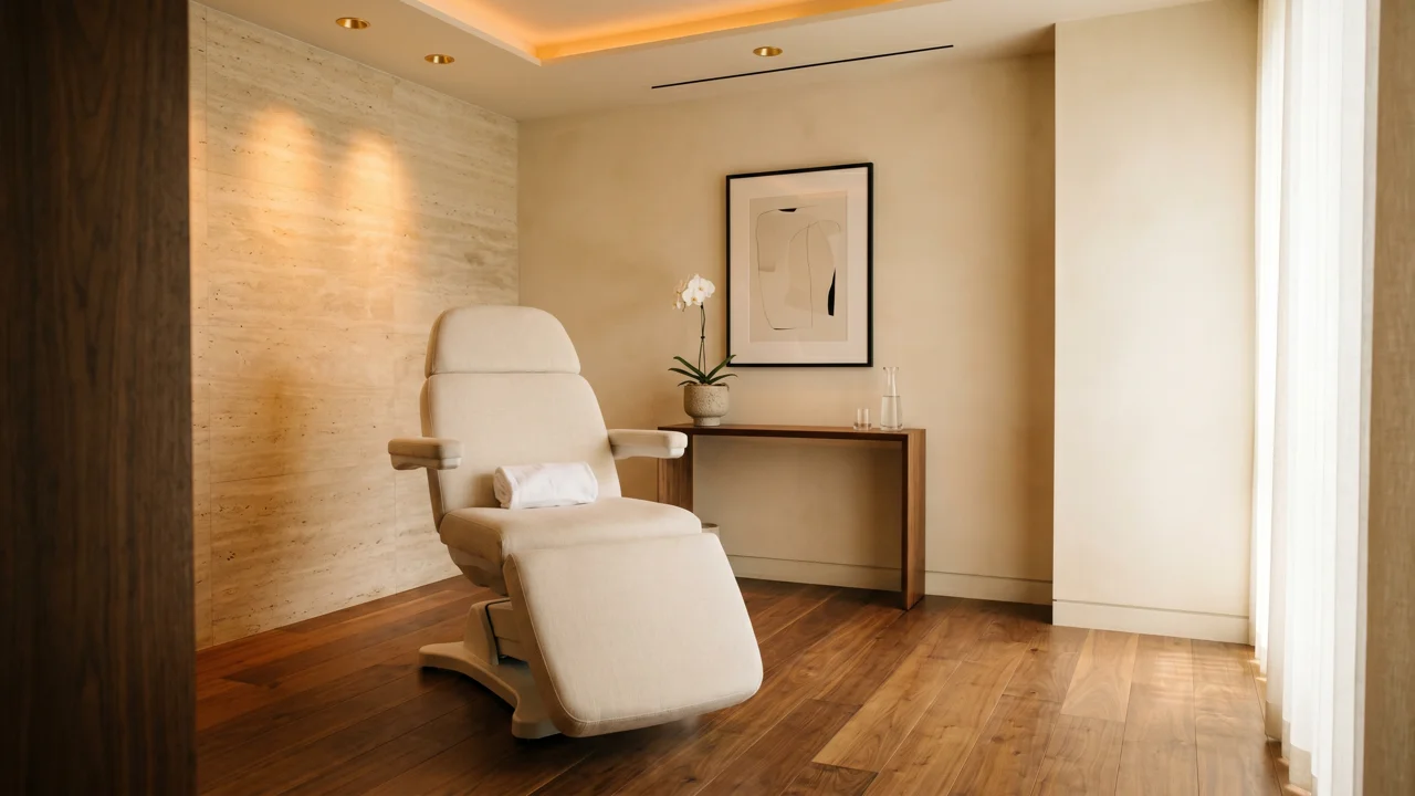 Premium medical spa interior representing best med spa marketing agencies 2026 by Raging Agency