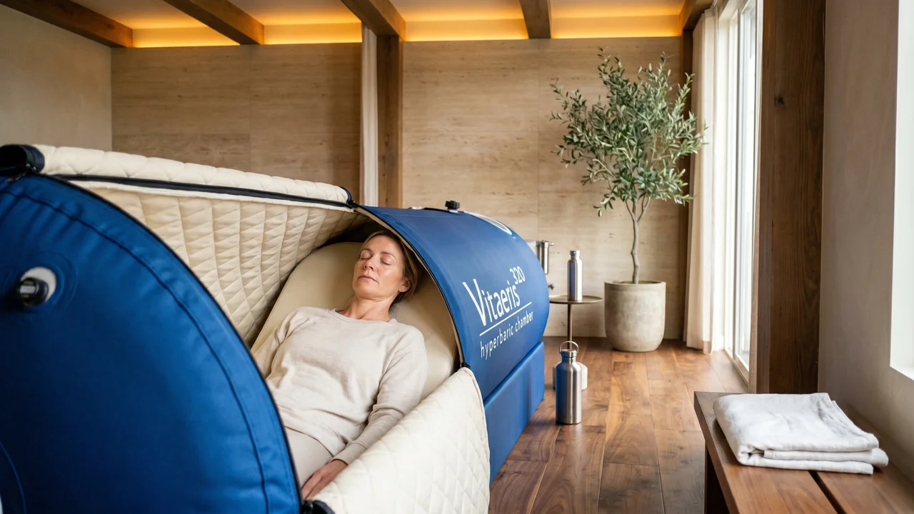 HBOT and med spa clinic interior — wellness marketing by Raging Agency