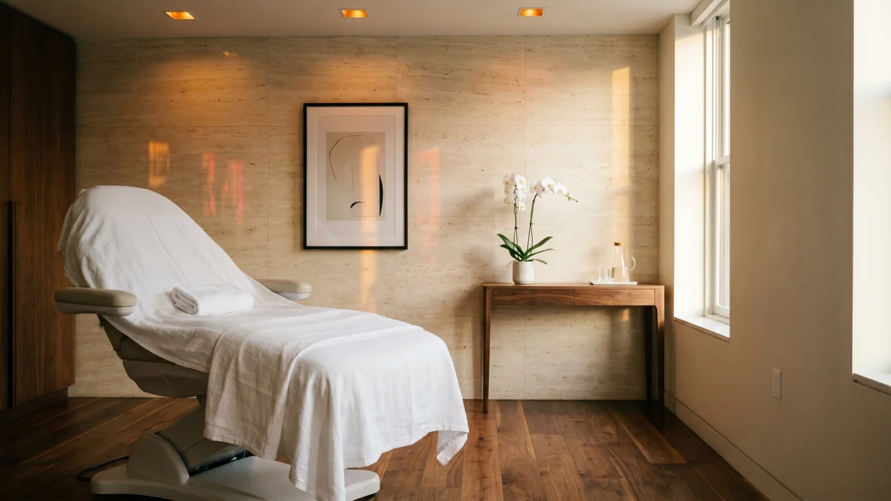 Medical aesthetic spa treatment room — Raging Agency markets med spas across the US